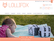 Tablet Screenshot of lollifox.com